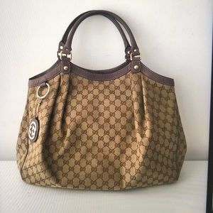 Authentic Gucci Sukey tote!!